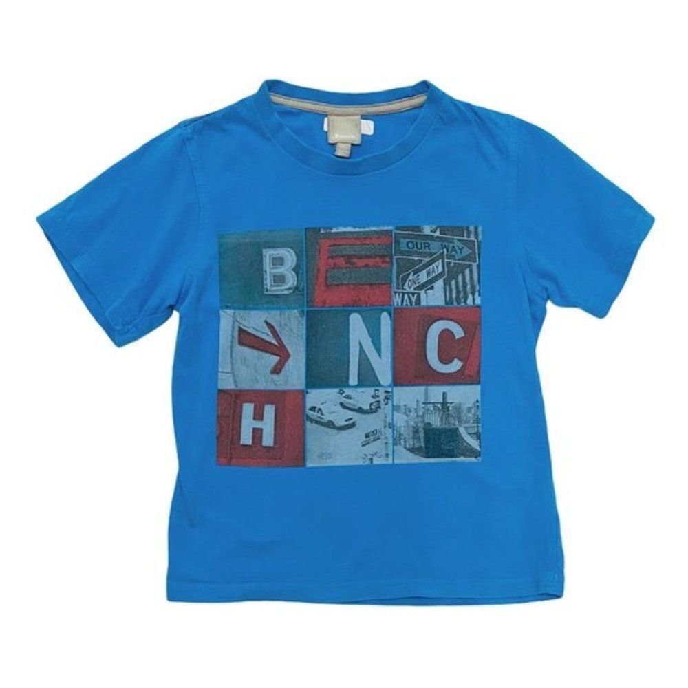 Bench Blue Cityscape Printed T-Shirt
